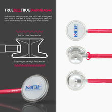 Load image into Gallery viewer, MDF® MD One® Stainless Steel Dual Head Stethoscope (MDF777) - Raspberry
