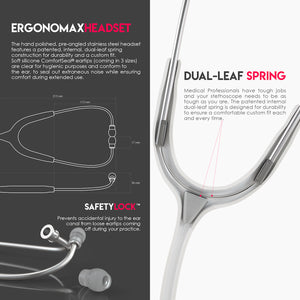 MDF® MD One® Stainless Steel Dual Head Stethoscope (MDF777) - Real Tree Edge