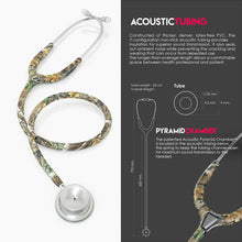 Load image into Gallery viewer, MDF® MD One® Stainless Steel Dual Head Stethoscope (MDF777) - Real Tree Edge
