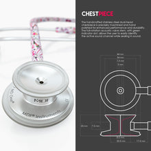 Load image into Gallery viewer, MDF® MD One® Stainless Steel Dual Head Stethoscope (MDF777) - Sugar Skull

