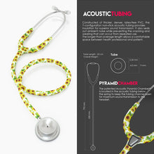 Load image into Gallery viewer, MDF® MD One® Stainless Steel Dual Head Stethoscope (MDF777) - Sunflower

