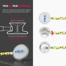 Load image into Gallery viewer, MDF® MD One® Stainless Steel Dual Head Stethoscope (MDF777) - Sunflower
