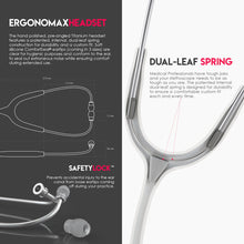 Load image into Gallery viewer, MDF® MD One® Epoch Titanium Stethoscope (MDF777DT) - Carbon Fiber
