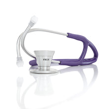 Load image into Gallery viewer, MDF® Classic Cardiology Dual Head Stethoscope with Stainless Steel Chestpiece and Headset (MDF797) - Purple
