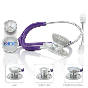MDF® MD One® Epoch Titanium Stethoscope (MDF777DT) - Purple