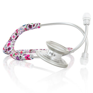 MDF® MD One® Stainless Steel Dual Head Stethoscope (MDF777) - Sugar Skull