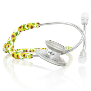 MDF® MD One® Stainless Steel Dual Head Stethoscope (MDF777) - Sunflower