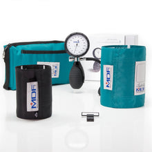Load image into Gallery viewer, MDF® Bravata® Palm Aneroid Sphygmomanometer - Teal
